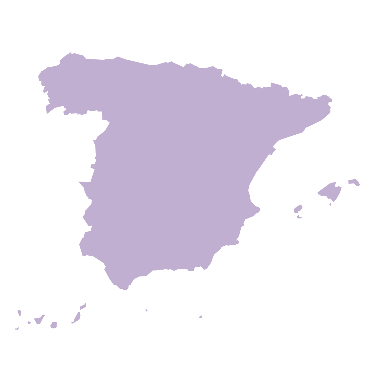 mapa espana mamifit