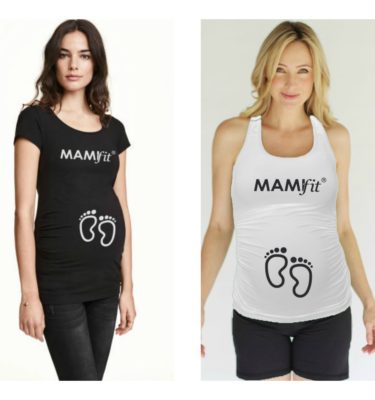 MAMIfit Camisetas Embarazada Peque